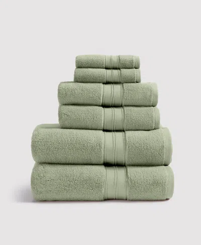 Verlee Organic Classic Turkish Cotton Towels Sage