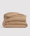 Verlee Organic Percale Duvet Adobe In Adobe