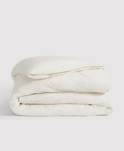 Verlee Organic Percale Duvet Cream