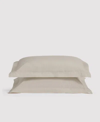 Verlee Organic Percale Sham Set Dune