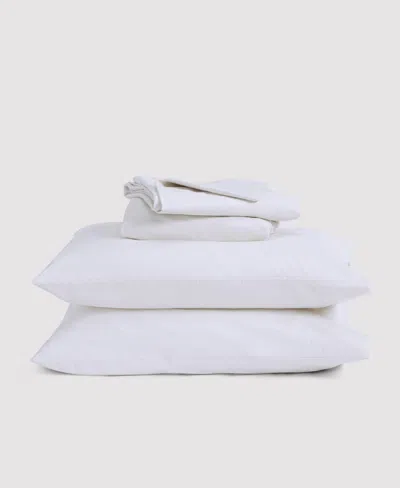 Verlee Organic Percale Sheet Set White