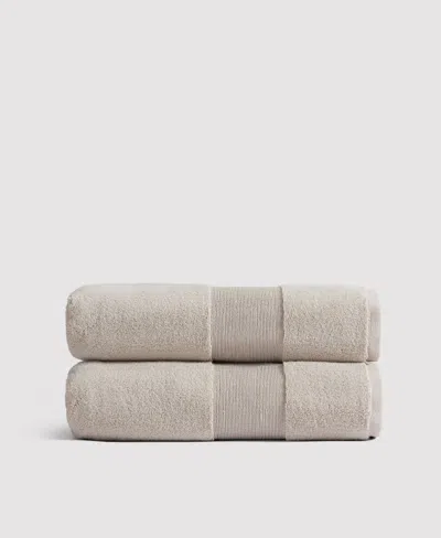 Verlee Organic Plush Turkish Cotton Towels Dune
