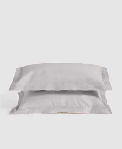 Verlee Organic Sateen Sham Set Morning Fog