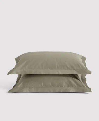 Verlee Organic Sateen Sham Set Sage