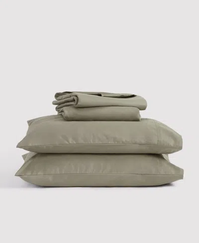 Verlee Organic Sateen Sheet Set Sage