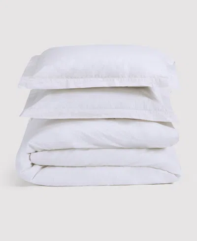 Verlee Percale Duvet Set White