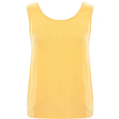 Verlinne Women's Basic Linen Top Uma Sunny Yellow