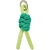 Verloop Colorblock Knot Key Chain In Green