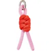Verloop Colorblock Knot Key Chain In Pink