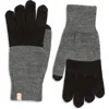 Verloop Colorblock Touchscreen Gloves In Gray