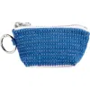 Verloop Pouch Bag Charm In Blue