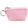 Verloop Pouch Bag Charm In Pink