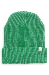Verloop Rib Beanie In Green