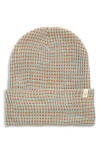 Verloop Simple Grid Beanie In Neutral