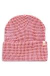 Verloop Simple Grid Beanie In Pink