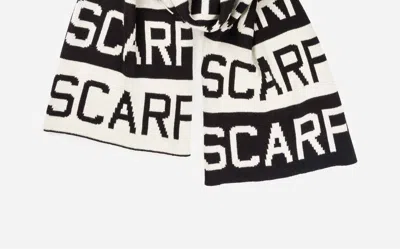 Verloop Women's Scarf Scarf Scarf In Black & White In Multi