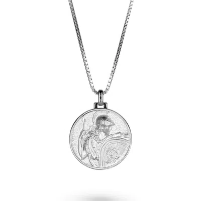 Vermaye Switzerland Women's Athena Necklace Silver Boxchain