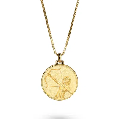 Vermaye Switzerland Women's Gold Artemis Necklace Vermeil Boxchain