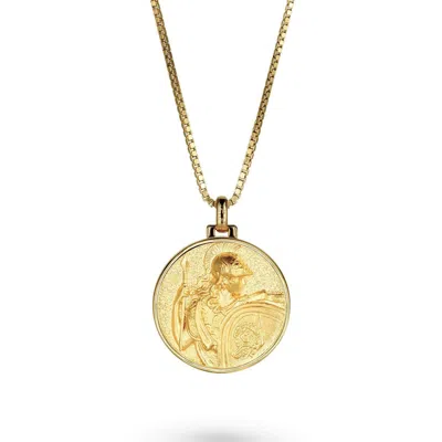 Vermaye Switzerland Women's Gold Athena Necklace Vermeil Boxchain