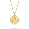 Vermaye Switzerland Women's Gold Athena Necklace Vermeil Cablechain
