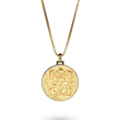 Vermaye Switzerland Women's Gold Hecate Necklace Vermeil Boxchain