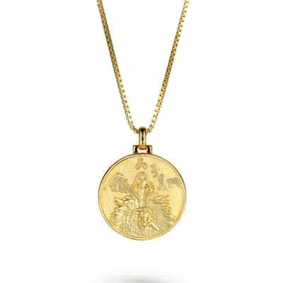 Vermaye Switzerland Women's Gold Morrigan Necklace Vermeil Boxchain