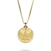 Vermaye Switzerland Women's Gold Nyx Necklace Vermeil Boxchain In Gold