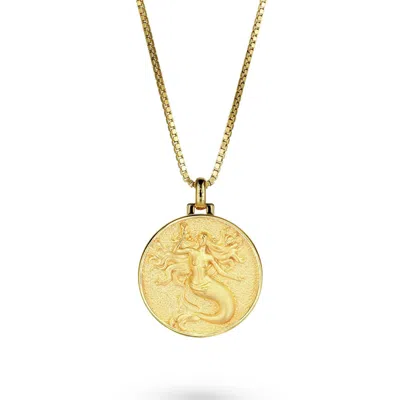 Vermaye Switzerland Women's Gold Sirene Necklace Vermeil Boxchain