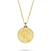 Vermaye Switzerland Women's Gold Sirene Necklace Vermeil Cablechain