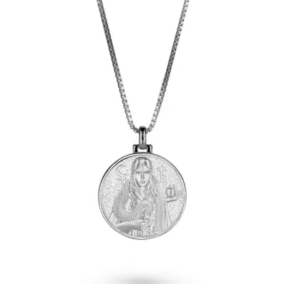 Vermaye Switzerland Women's Lilith Necklace Silver Boxchain