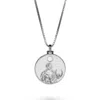 Vermaye Switzerland Women's Selene Necklace Silver Boxchain
