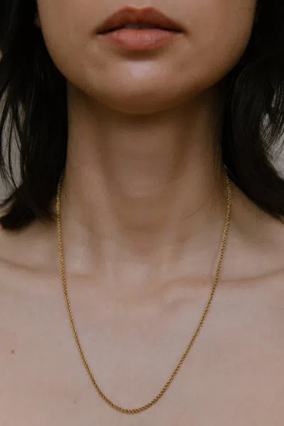 Vermeer Studio August Necklace In Gold In Silver