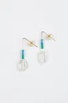 Vermeer Studio Kensington Earrings In Multi In Blue