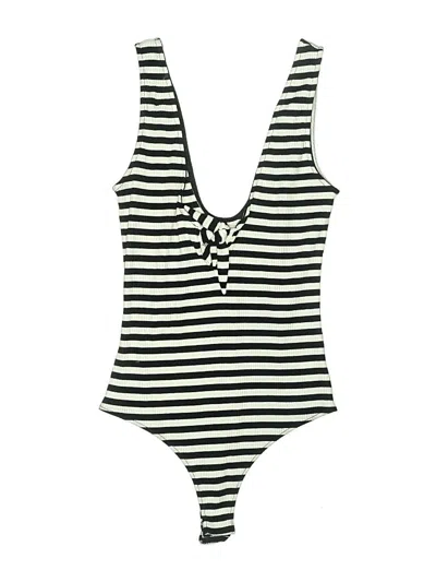 Pre-owned Vernacular Bodysuit In Green