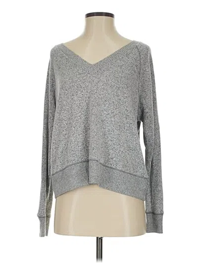 Pre-owned Vernacular Pullover Sweater In Gray