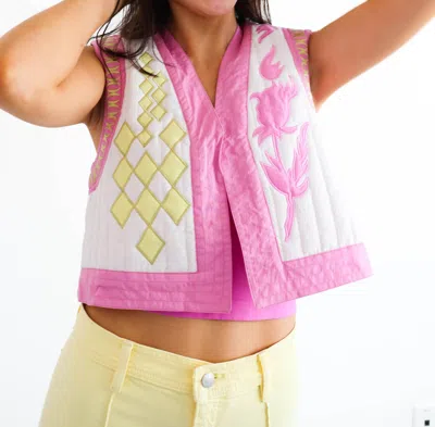 Vero Alfie Carrosuel Gilet Vest In Multi