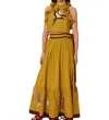 Vero Alfie Malibu Maxi Skirt In Hinoki In Multi