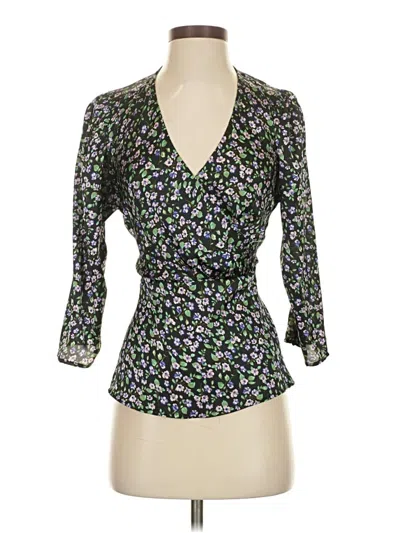 Pre-owned Vero Moda 3/4 Sleeve Blouse In Green