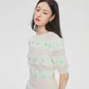 VERO MODA 甜美舒适弹力花朵针织衫,6920001601538695313