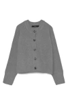 Vero Moda Bang Cadigan In Gray