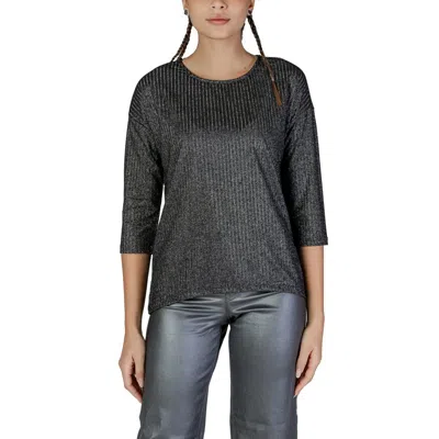 Vero Moda Multi Recycled Polyester Tops & Women's T-shirt In Black