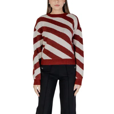 Vero Moda Bordeaux Recycled Polyester Sweater In Blue