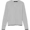 Vero Moda Breeze Cardigan In Gray