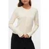 Vero Moda Breeze Cardigan In Neutral