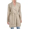 Vero Moda Brushed Dora Womens Double Breasted Midi Wrap Coat In Multi