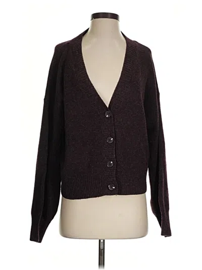 Pre-owned Vero Moda Cardigan Sweater In Brown