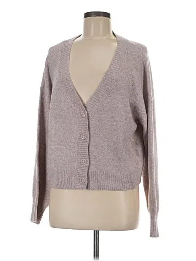 Pre-owned Vero Moda Cardigan Sweater In Gray