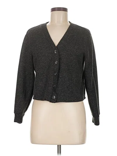 Pre-owned Vero Moda Cardigan Sweater In Gray