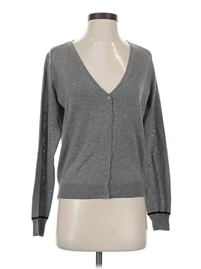 Pre-owned Vero Moda Cardigan Sweater In Gray