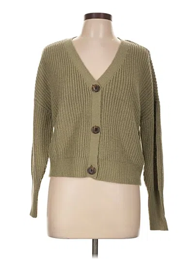Pre-owned Vero Moda Cardigan Sweater In Green